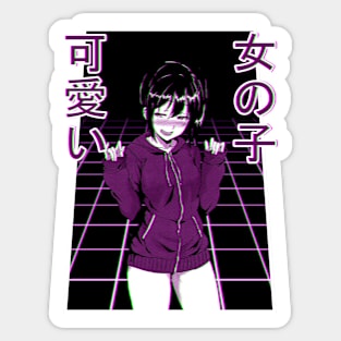 Aesthetic Japanese Girl 29 Sticker